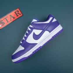 Nike Dunk Low Court Purple White Men Casual Shoes 