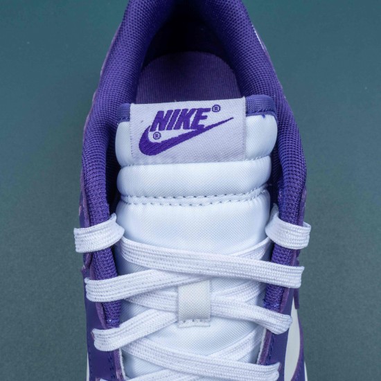 Nike Dunk Low Court Purple White Men Casual Shoes