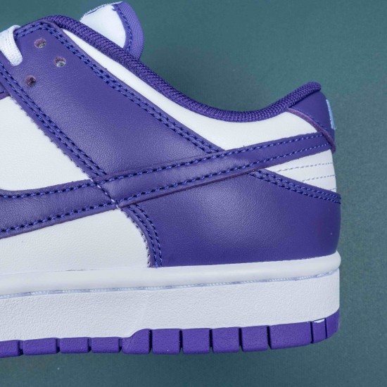 Nike Dunk Low Court Purple White Men Casual Shoes