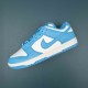 Nike Dunk Low White Ltblue Women Casual Shoes