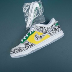 Nike Dunk Low Doernbecher Zoe White Yellow Green Men Casual Shoes 