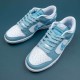 Nike Dunk Low Essential Paisley Pack Worn White LtBlue Women Casual Shoes