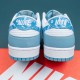 Nike Dunk Low Essential Paisley Pack Worn White LtBlue Women Casual Shoes