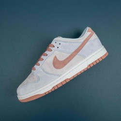 Nike Dunk Low Fossil Rose Brown Grey For Men Casual Shoes 