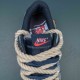 Nike Dunk Low GS Michigan Varsity Navy Maize Women Shoes