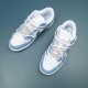 Nike Dunk Low GS White Blue Teal Navy For Men Casual Shoes