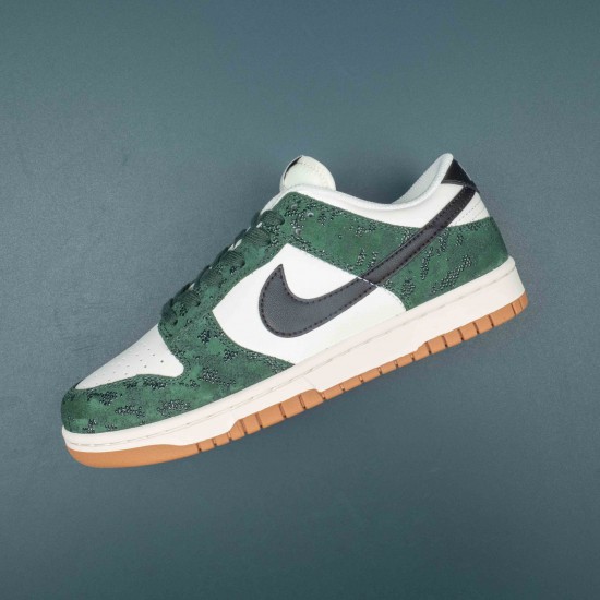 Nike Dunk Low Green Snake Women And Men Sports Shoes