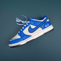 Nike Dunk Low Jackie Robinson Deep Blue White For Men Shoes 