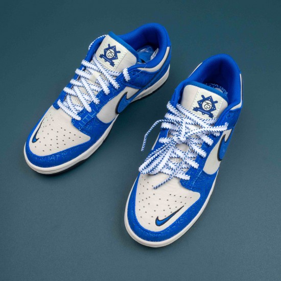 Nike Dunk Low Jackie Robinson Deep Blue White For Men Shoes