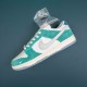 Nike Dunk Low Kasina Neptune Green White Silver For Men Shoes