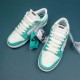 Nike Dunk Low Kasina Neptune Green White Silver For Men Shoes