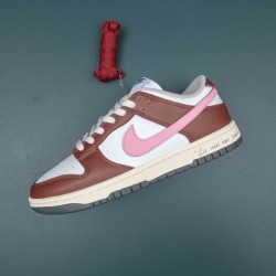 Nike Dunk Low Light Rose Women Sports Shoes 