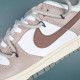 Nike Dunk Low Brown White Grey For Women Casual Shoes