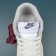 Nike Dunk Low Light Smoke Grey Win-Red White LtYellow Women Shoes