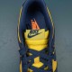 Nike Dunk Low Michigan Navy Yellow White Men Casual Shoes