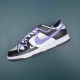 Nike Dunk Low Purple White Black For Women Casual Shoes