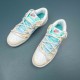 Nike Dunk Low Blue White LtYellow LtBlue Men Casual Shoes