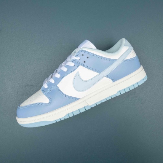 Nike Dunk Low Ltblue White Blue For Women Shoes