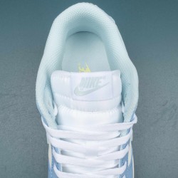 Nike Dunk Low Ltblue White Blue For Women Shoes 