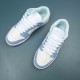 Nike Dunk Low Ltblue White Blue For Women Shoes