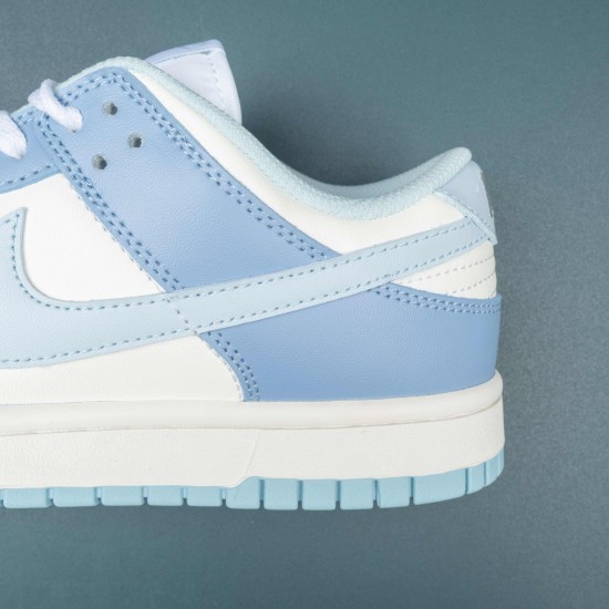 Nike Dunk Low Ltblue White Blue For Women Shoes