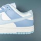 Nike Dunk Low Ltblue White Blue For Women Shoes