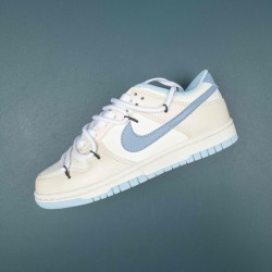 Nike Dunk Low Ocean Bliss Citron Tint Women Sports Shoes 