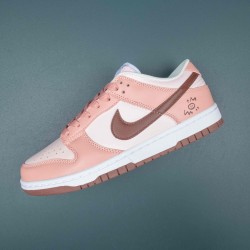 Nike Dunk Low Pink Brown Ltpink Women Casual Shoes 