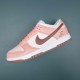 Nike Dunk Low Pink Brown Ltpink Women Casual Shoes