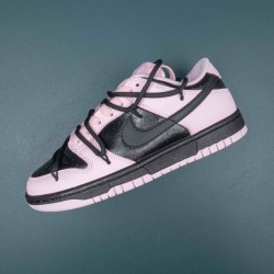 Nike Dunk Low Prism Pink Black Women Casual Shoes 