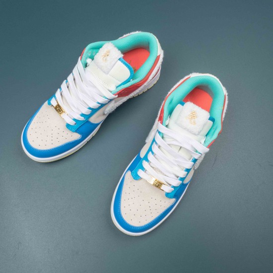 Nike Dunk Low Retro PRM Year of the Rabbit Blue Women And Men Sports Shoes