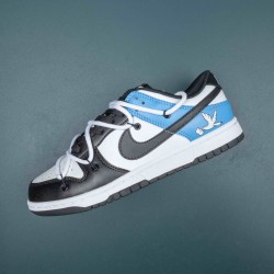 Nike Dunk Low Retro White Black Blue Panda Men Shoes 