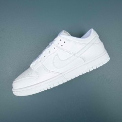 Nike Dunk Low Retro White Pure Platinum Men Shoes 