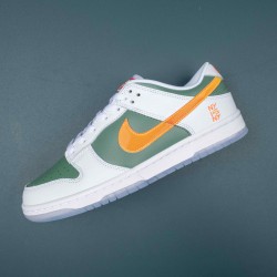 Nike Dunk Low SE NY White Yellow Green Men Casual Shoes 