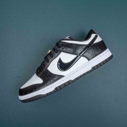 Nike Dunk Low SE World Champs Black White Men Shoes 