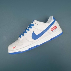 Nike Dunk Low SUP White Blue Women Shoes 