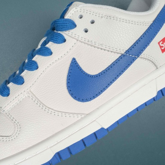 Nike Dunk Low SUP White Blue Women Shoes