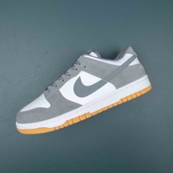 Nike Dunk Low Smoke Grey Gum 3M Swoosh Men Sports Shoes 