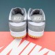 Nike Dunk Low Smoke Grey Gum 3M Swoosh Men Sports Shoes