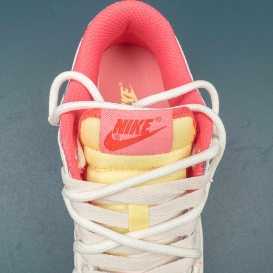 Nike Dunk Low Strawberry Peach Cream Women Shoes