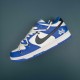 Nike Dunk Low USA White Navy Black Women Casual Shoes