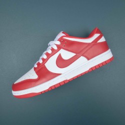 Nike Dunk Low Red White For Men Casual Shoes 