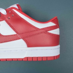 Nike Dunk Low Red White For Men Casual Shoes 