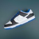 Nike Dunk Low White Black Royal Men Shoes