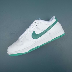 Nike Dunk Low White Green Noise Women Shoes 