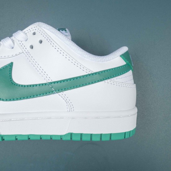 Nike Dunk Low White Green Noise Women Shoes