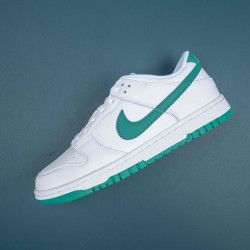 Nike Dunk Low White Green Noise Women Shoes 