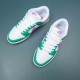 Nike Dunk Low White Stadium Green Fuchsia Women Shoes