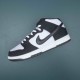 Nike Dunk Mid Black White For Men Casual Shoes