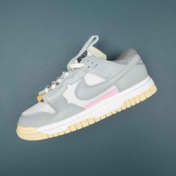 Nike SB Dunk Jumbo Grey Pink For Women And Men Shoes 